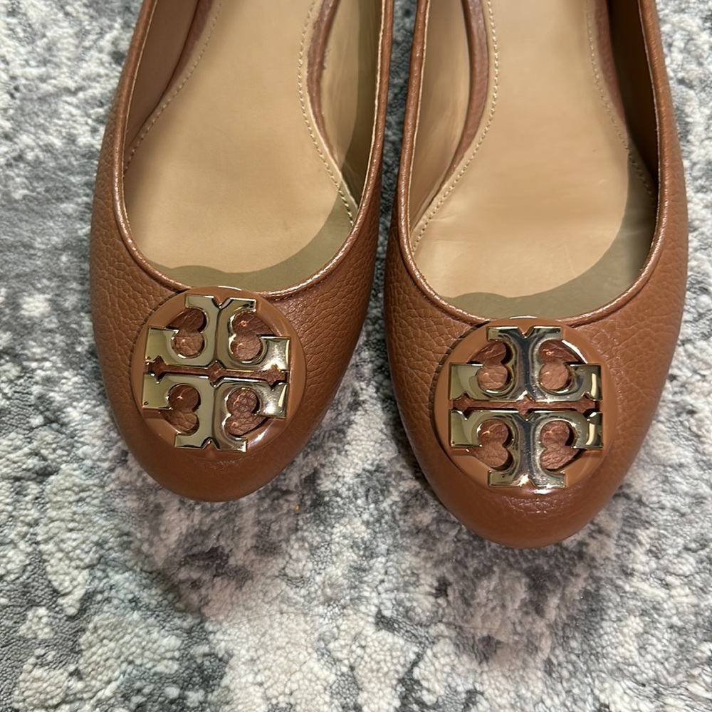 Tory Burch Leather Ballet Flats - Picture 3 of 3
